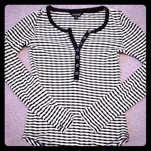 Lucky Brand striped long sleeve shirt
